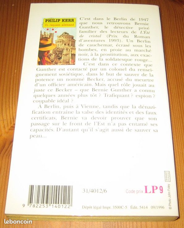 Un requiem allemand, Philip Kerr (image 2)