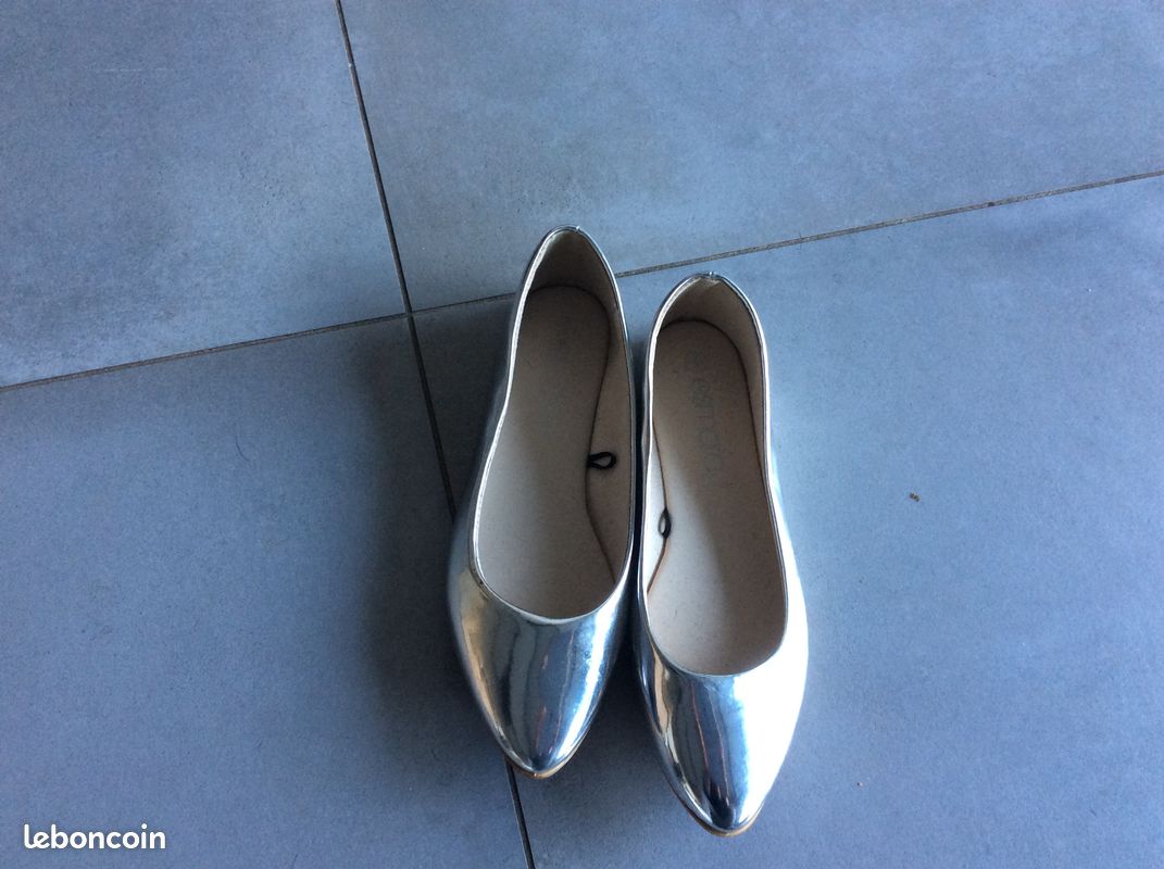 Ballerines argentées esmara (image 1)
