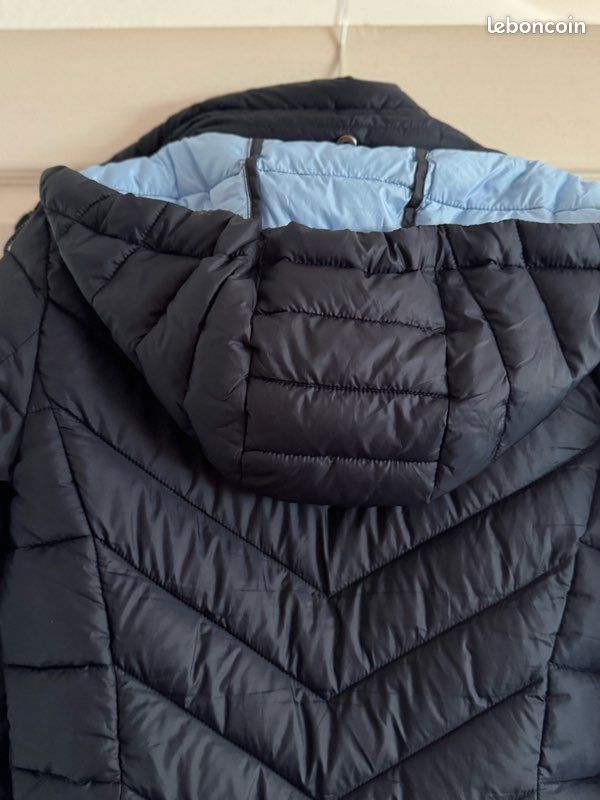 Vends Doudoune Bleu T.38 (image 2)