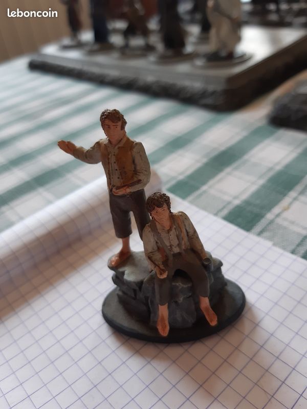 Lot seigneur des anneaux plomb - Figurines