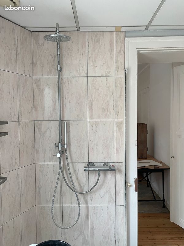 Colonne de douche effet pluie Hansa (image 1)