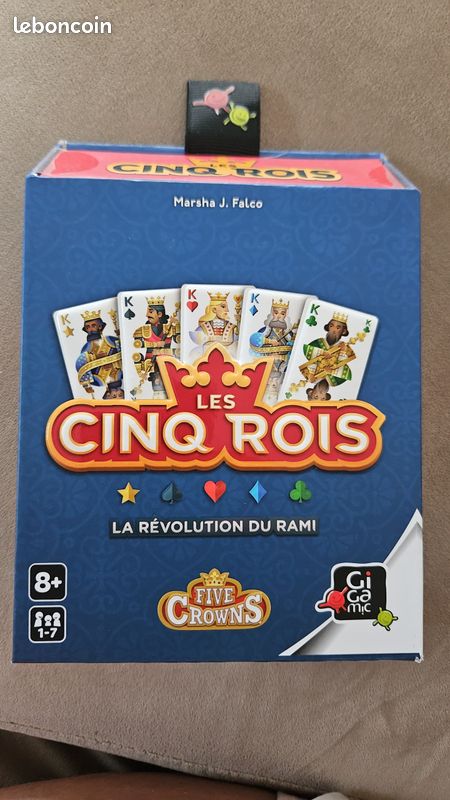 Jeu cinq rois neuf non ouvert (image 1)