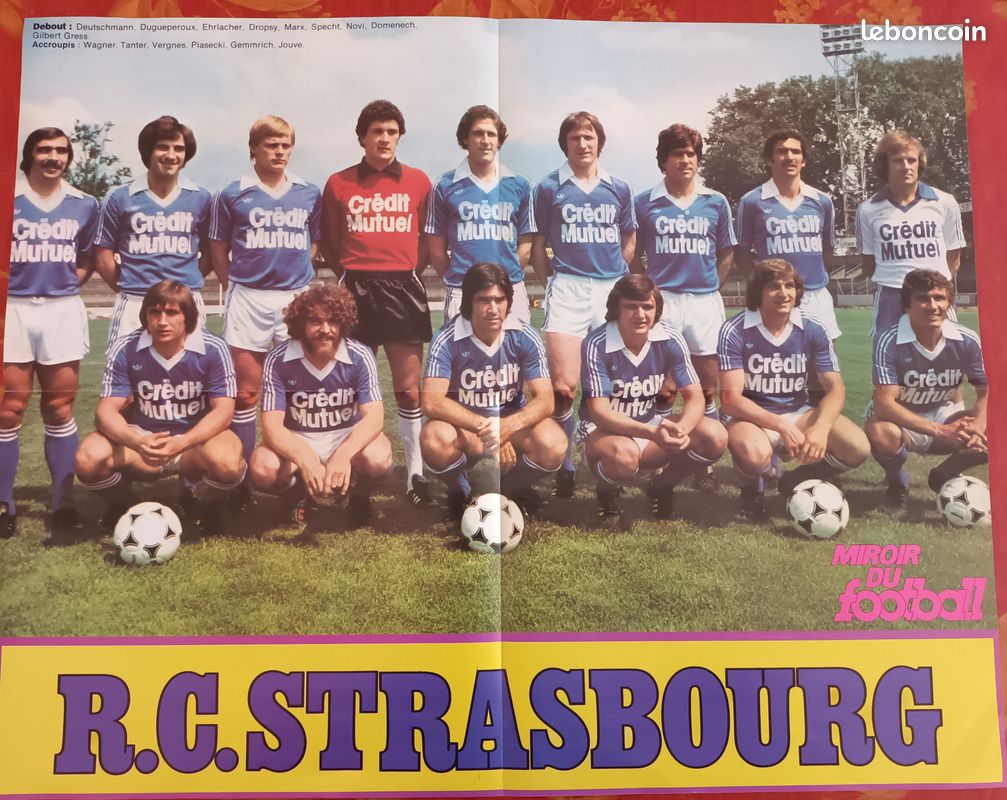 1978 TELE FOOT 1 n°7 KEMPES STRASBOURG ELFSBORG NANCY COPENHAGUE RIJSBERGEN