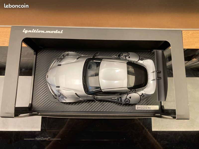 Maquette 1/43 Toyota Supra (A90) Pandem Noire Métallisée - Ignition Model IG2147, Neuf