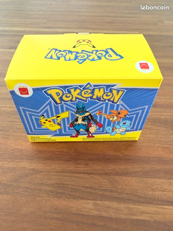 Lot 4 figurines Pokémon McDonald's Japon - Happy Set 2025 - Complet (image 12)