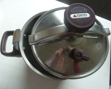 Cocotte Minute SEB Vintage 8 Litres - Aluminium - Compatible Gaz - Occasion