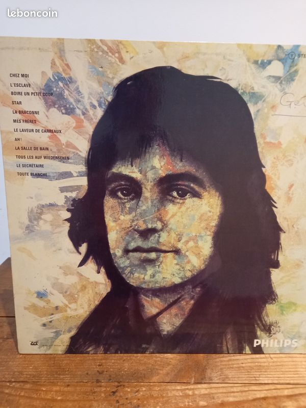 Disque 33T vinyle SERGE LAMA "Chez moi" (image 2)