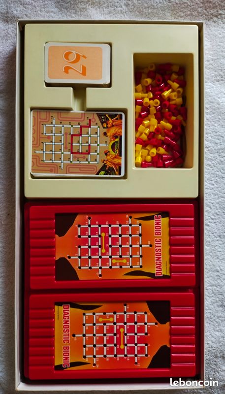 JEU DIAGNOSTIC BIONIC L'HOMME QUI VALAIT 3 MILLIARDS CAPIEPA ÉDUCATIF 1977