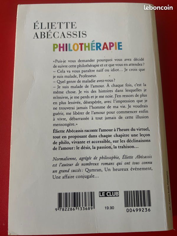 Éliette ABECASSIS - Philotherapie (image 2)