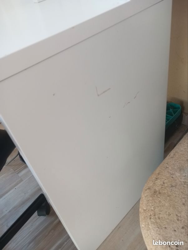 Bureau d'angle blanc (image 11)