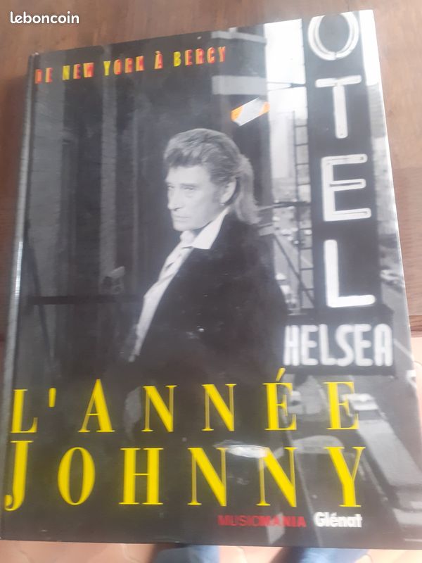 JOHNNY HALLYDAY LIVRE DE NEW-YORK à BERCY (image 1)