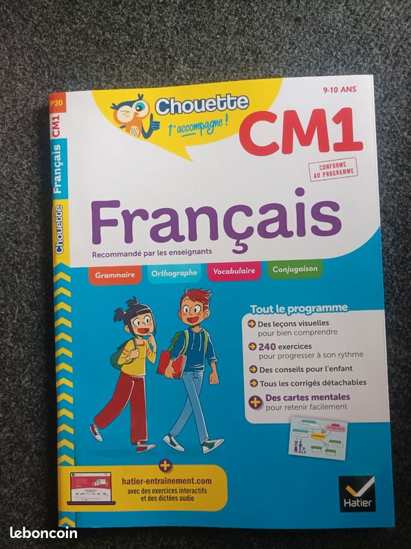 Annale cm1 Lot Manuel tout français dictée (image 3)