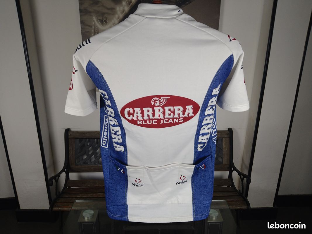 Maillot vélo vintage Carrera Jeans Nalini Tassoni