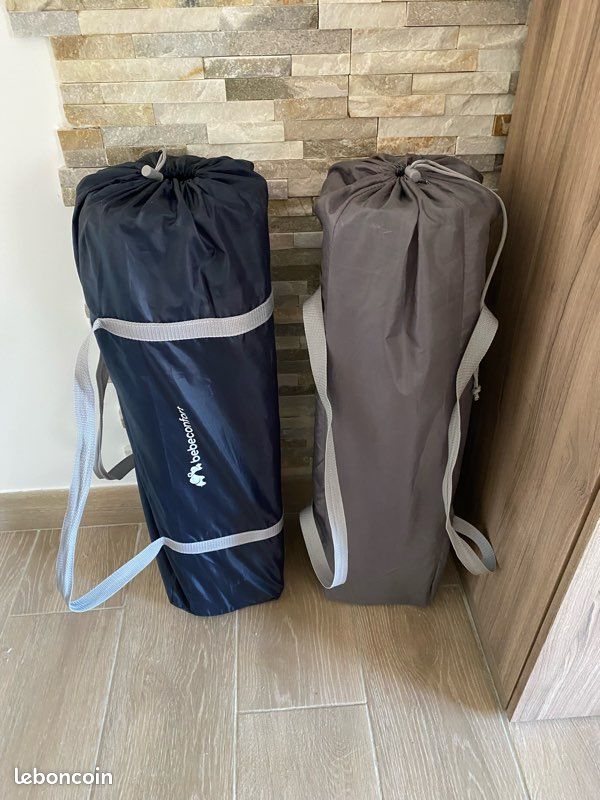 Lit parapluie + matelas + draps housses (image 7)