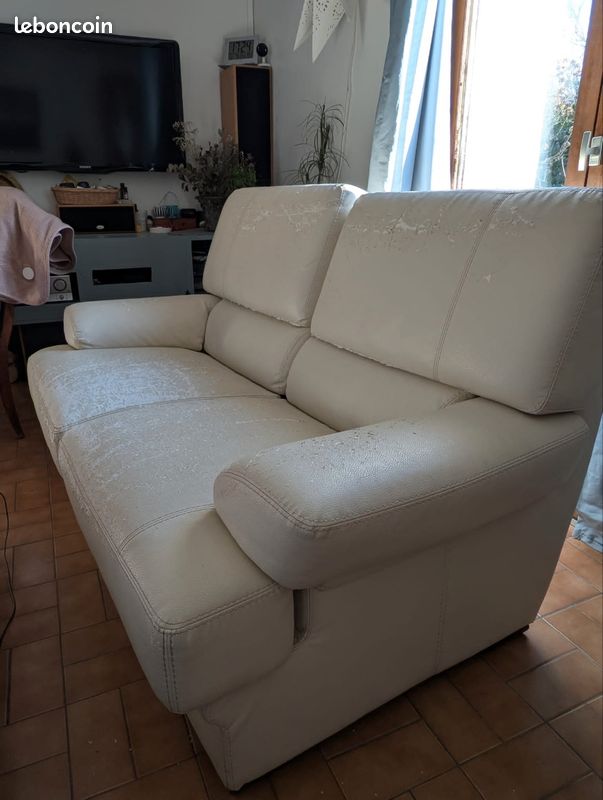 Canapé blanc (image 9)
