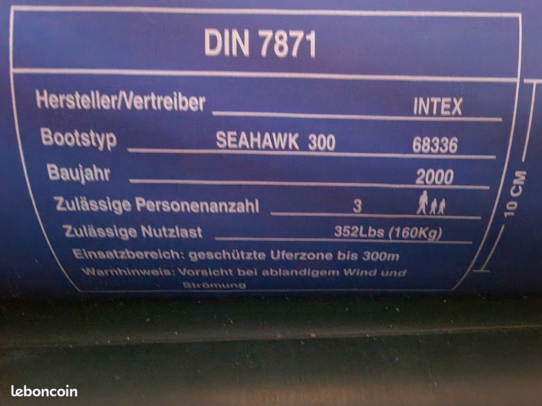 Vends bateau gonflable (image 4)
