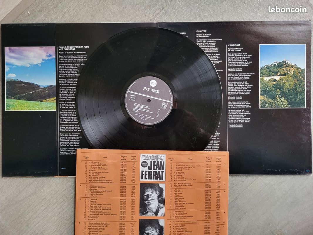 Vinyle Jean Ferrat (image 2)