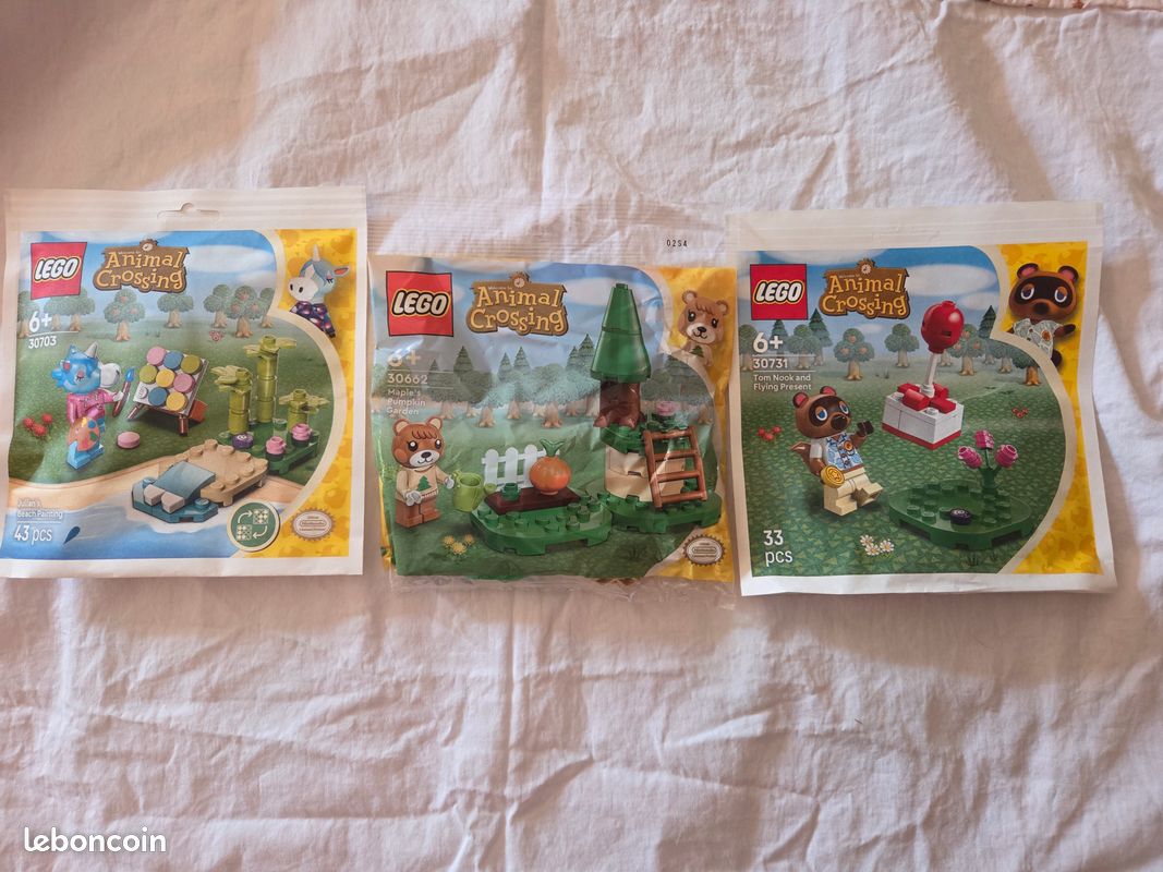 Lot Pochettes LEGO Animal Crossing (image 1)