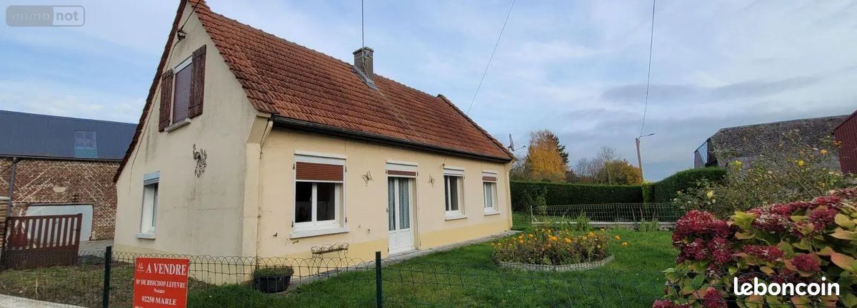 Maison 4 pièces 82 m² · à La Neuville-Bosmont · 82 m² · 81 000 €