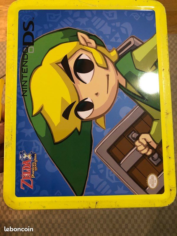 Pochette valise Zelda Phantom Hourglass pour Nintendo Ds Jeux vidéo