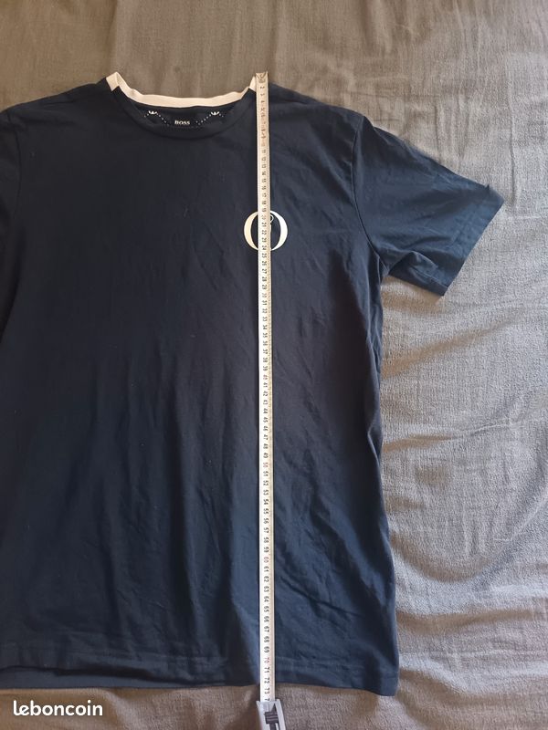 Tee-shirt bleu marine hugo boss taille L (image 8)