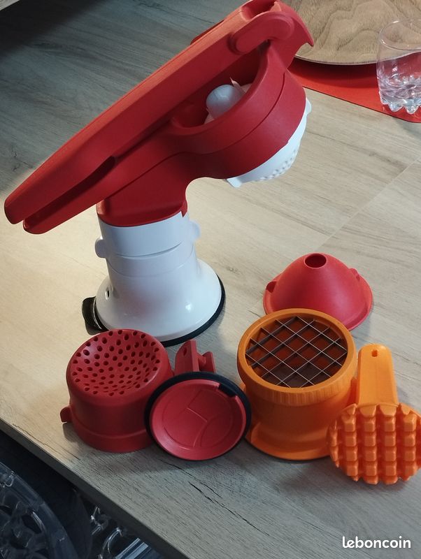 Adaptachef coupe frites 15mm+presse purée+presse agrumes tupperware (image 2)