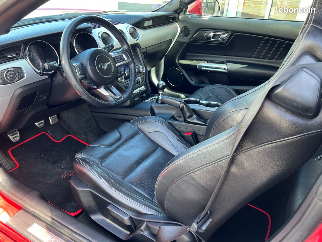 FORD MUSTANG COUPE 5.0 420 GT SIEGES RECARO / INT CUIR / ECHAPPEMENT SCORPIOn (image 23)
