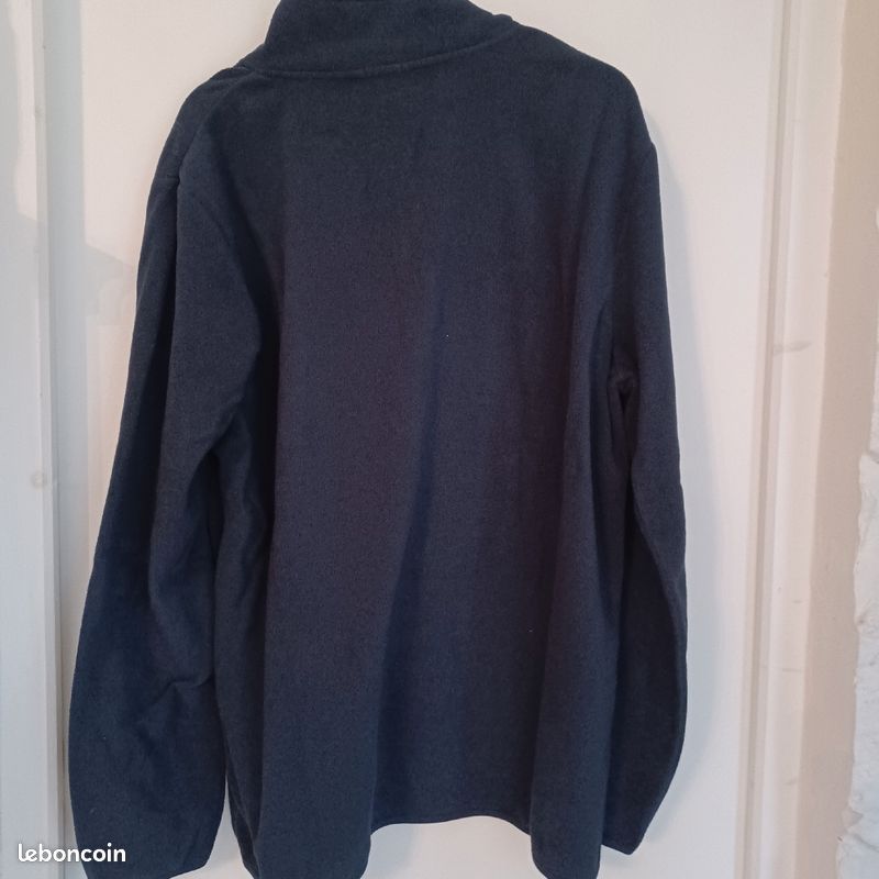 Polaire homme bleu marine (image 2)