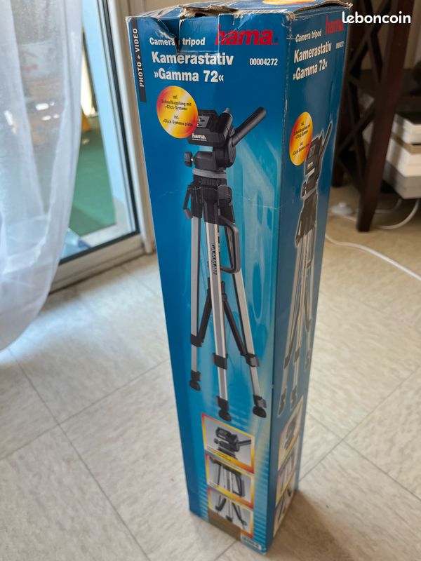 Tripod Hama Gamma 72 Photo, audio vidéo