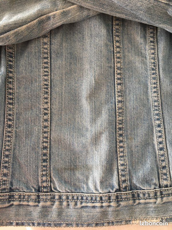 Veste en jean fille 5-6 ans Tex (image 3)