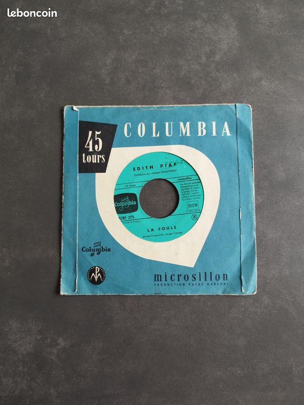 Collection - Disques Françoise Hardy & Edith Piaf 45 Tours – Réf 111 (image 6)