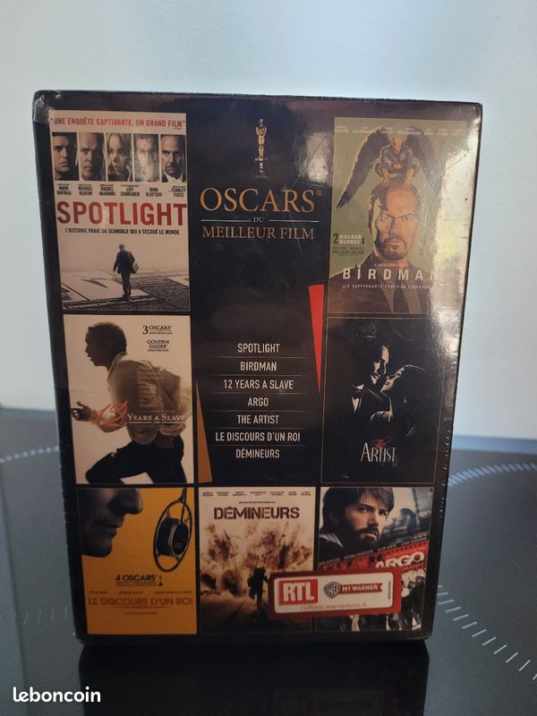 Coffret 7 dvd oscars du meilleur film neuf - DVD - Films