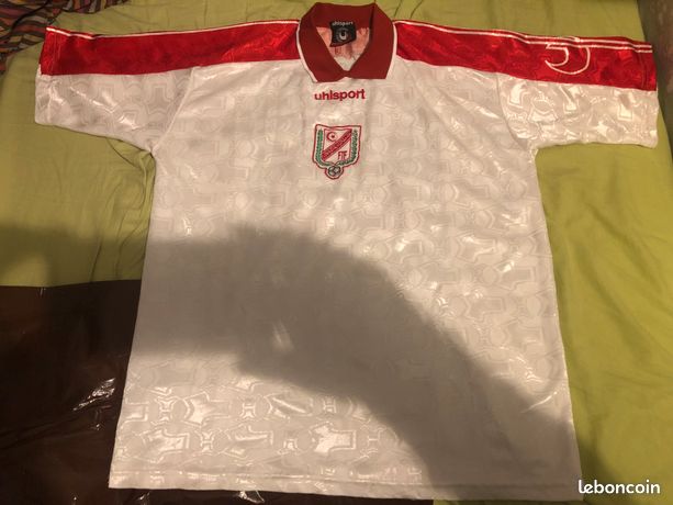 Maillot De Foot Vintage USA - Maille Rouge Homme - Taille M - Années 90/2000