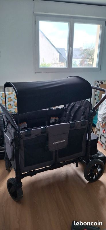 Poussette quadruple wagon (image 1)
