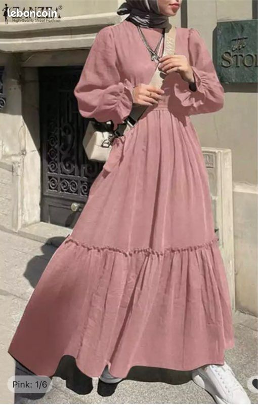 Robe longue manche longue neuf avec étiquette (image 8)