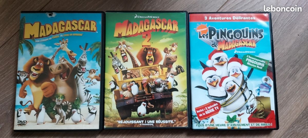 Coffret dvd Madagascar (image 4)