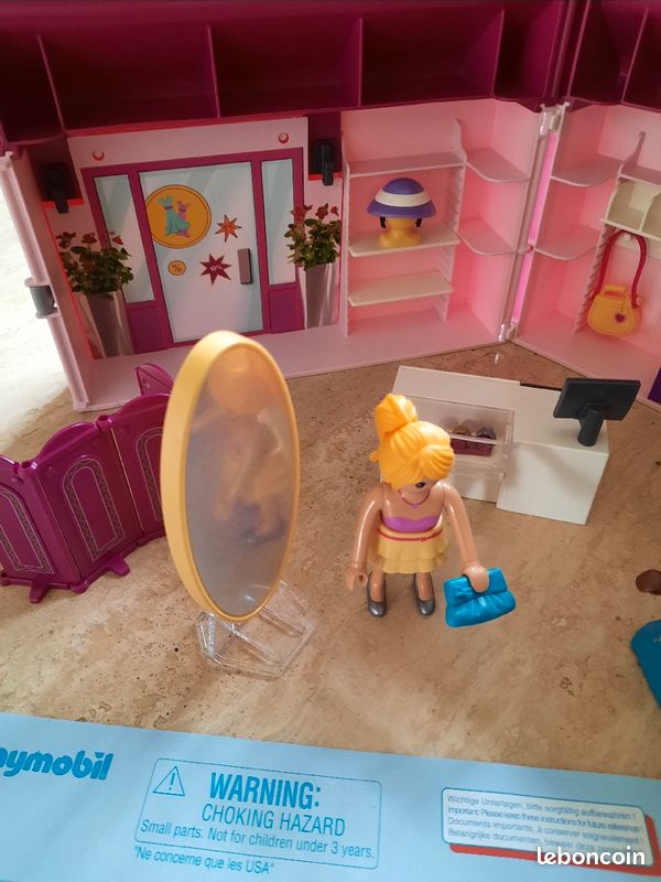 Playmobil 6862 Magasin transportable fashion girls (image 2)