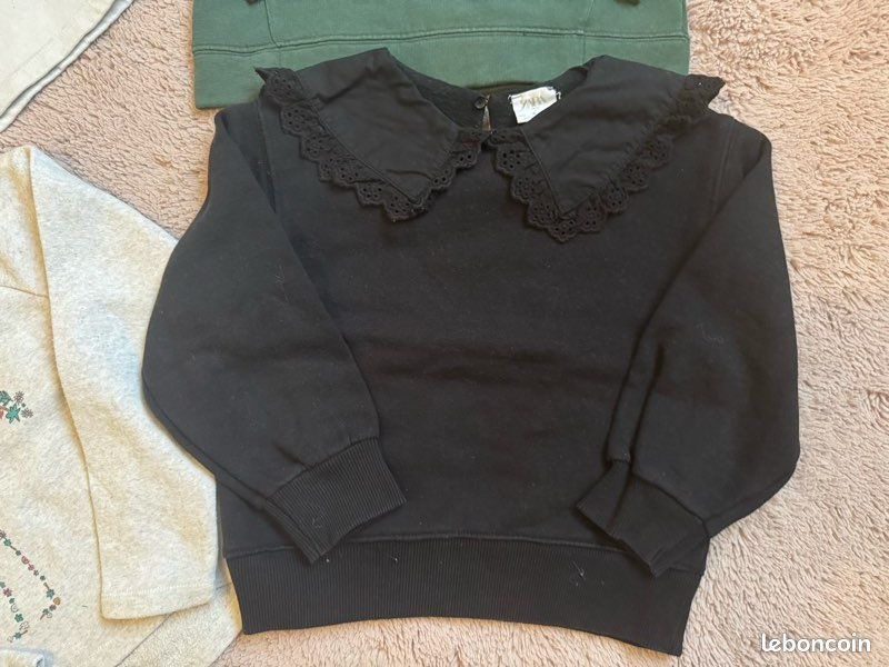 Pull Fille Zara Taille 6 Ans – Neuf Avec étiquettes, Layette Tendance