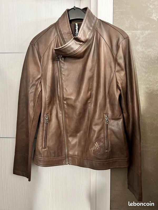 Veste Bomber Rose Desigual Pour Femme - Taille 44, Coupe Régulière, Idéale En Décontracté