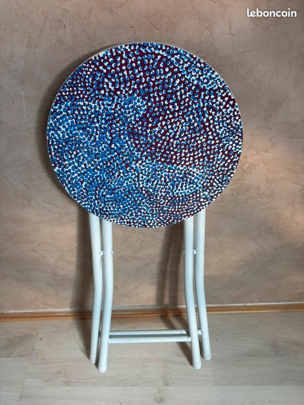 Table pliante / Guéridon d'appoint rond (image 4)