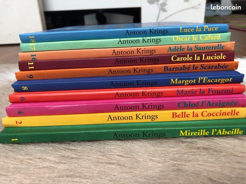Lot 10 livres Drôles de Petites Bêtes - Livres
