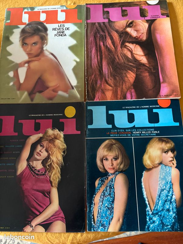 Lot 38 premiers Magazine LUI années 63 à 67 collectors (image 3)