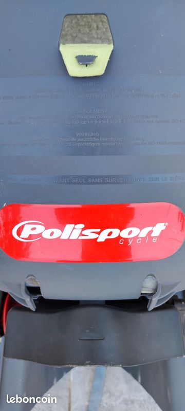 A vendre Siège Enfant Vélo Arrière Porta-Bagages Koolah Vert