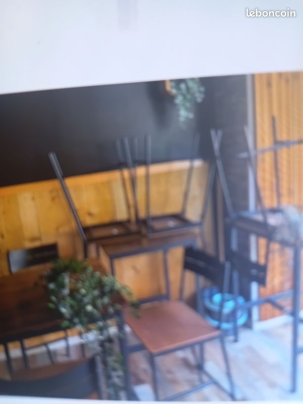 Vend tables haute de restauration (image 3)