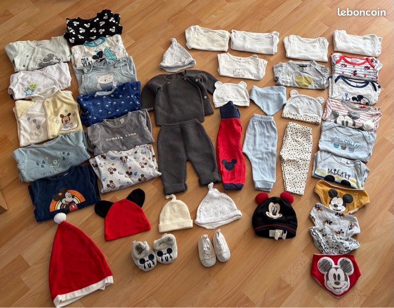 Lot vêtements garçons 3 mois (image 1)
