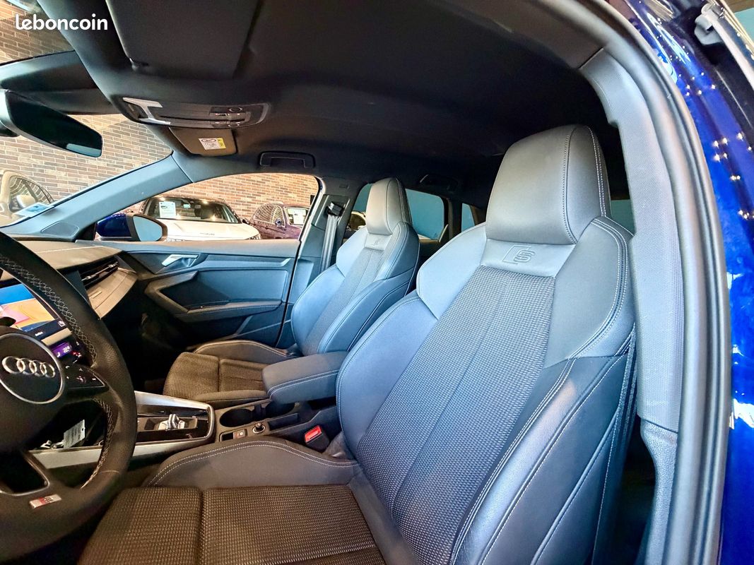Audi a3 30 tfsi 110cv s tronic 7 sline tva 236,95 /mois (image 6)