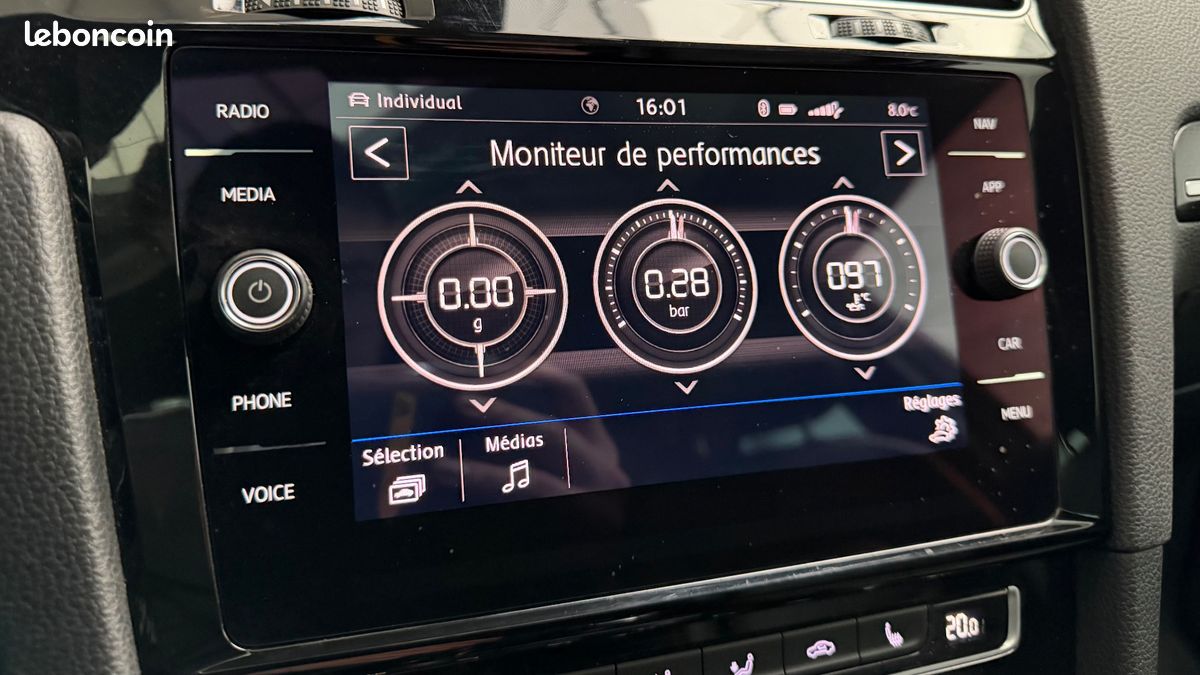 Volkswagen golf 7.5 r 2.0 tsi 310 4motion dsg / toit ouvrant (image 26)