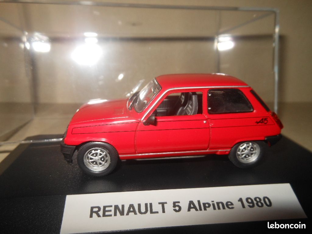 Renault 5 Alpine N58B Solide 1/43 Avec Boîte