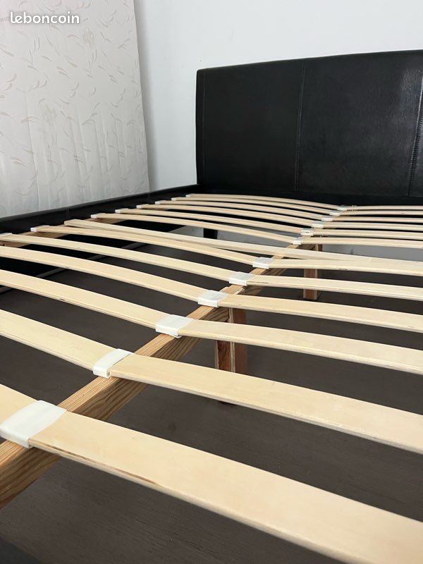Lit 160x200 + matelas (offert) (image 4)