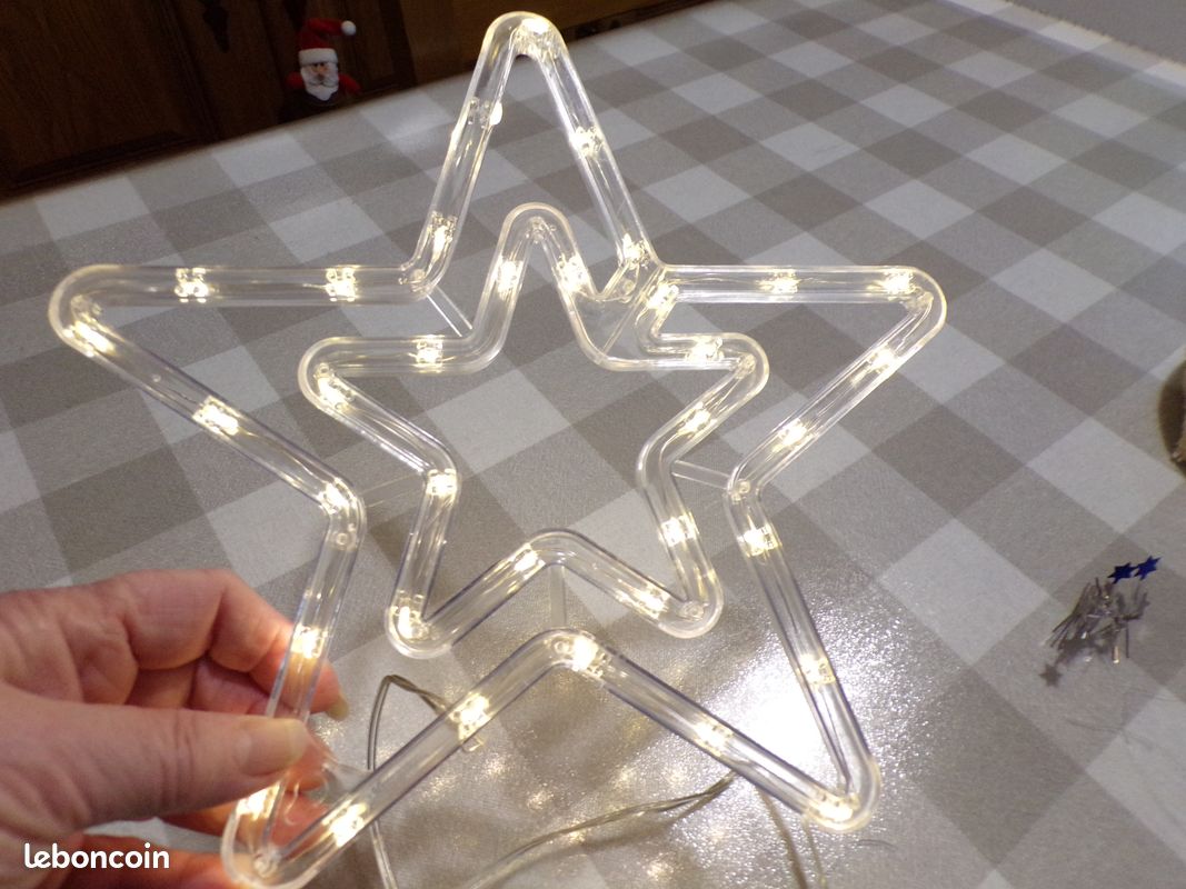 étoile lumineuse pour le sapin (image 1)